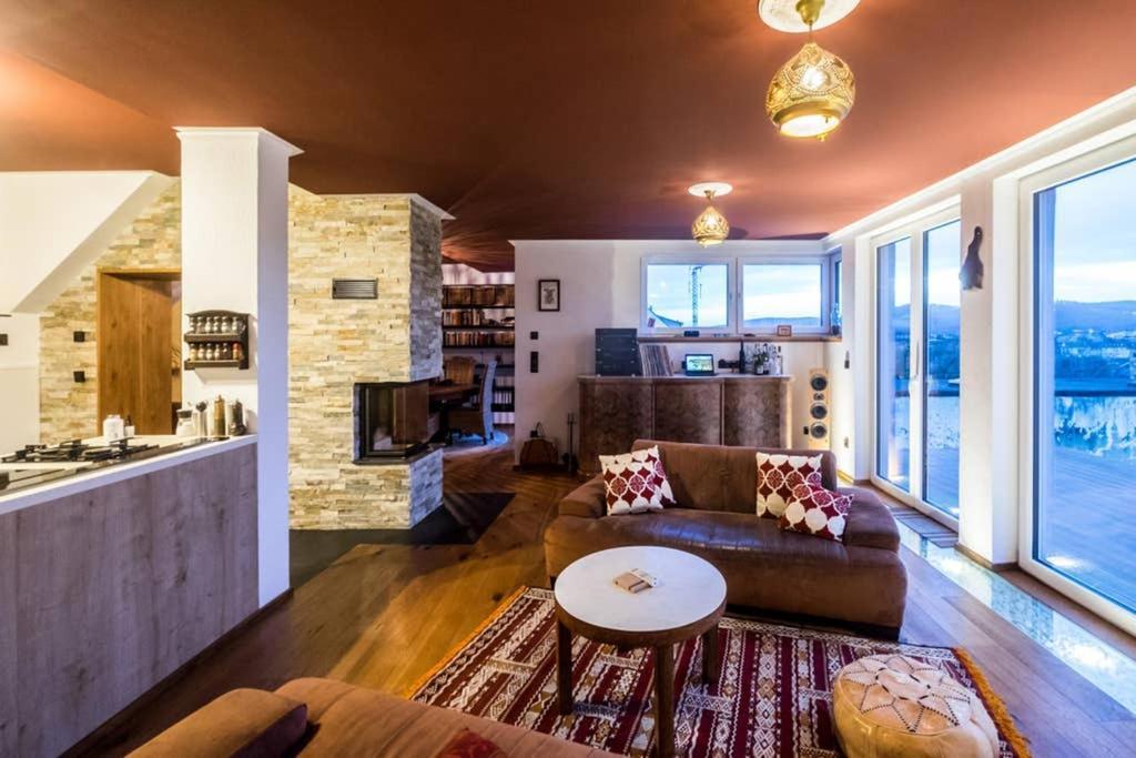 Wohlfuehloase Mit Blick Auf Trier Apartment Luaran gambar