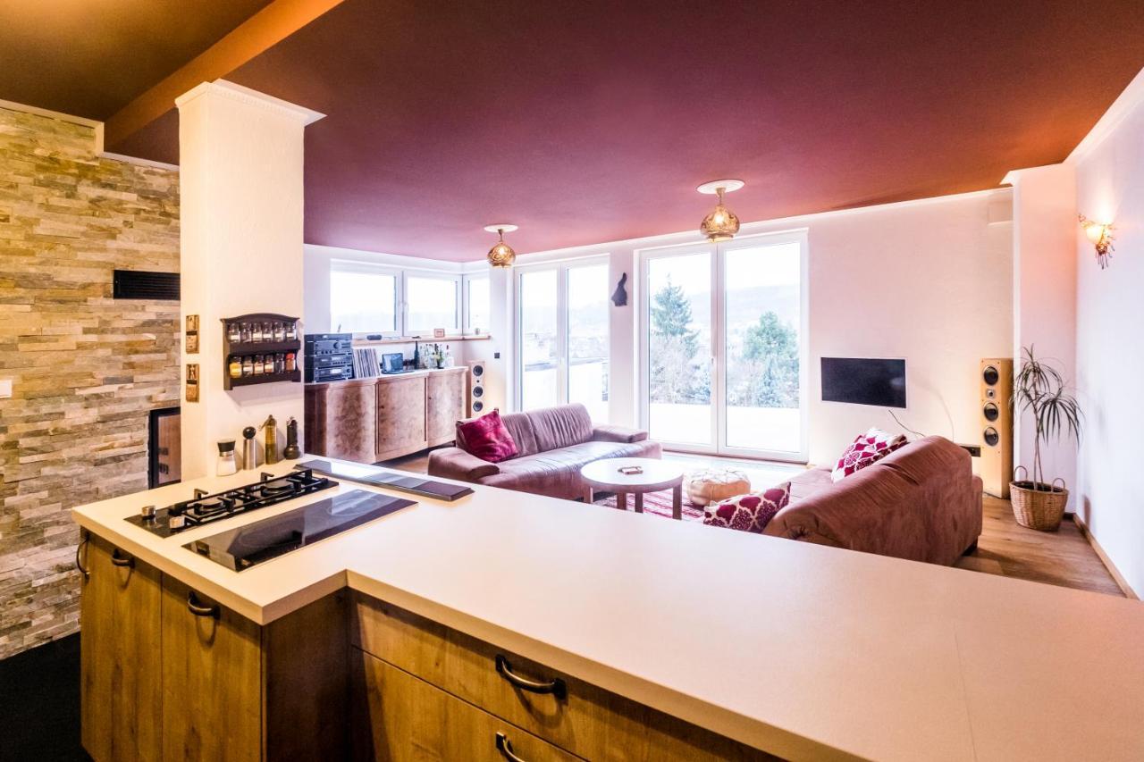 Wohlfuehloase Mit Blick Auf Trier Apartment Luaran gambar